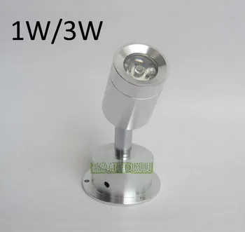 1 Вт/3 Вт Epistar светодиодный настольный прожектор для Магазина ювелирных изделий и золотых часов