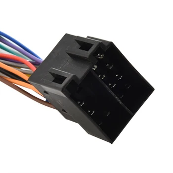 16-контактный кабельный адаптер ISO 16P Штекерный разъем ISO Жгут проводов Кабельный адаптер Штекер-розетка Проводка для автомобиля