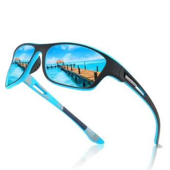 2022 Винтажные мужские поляризованные солнцезащитные очки для мужчин, занимающихся спортом на открытом воздухе, ветрозащитные солнцезащитные очки для песка, классические солнцезащитные очки для вождения с защитой от ультрафиолета