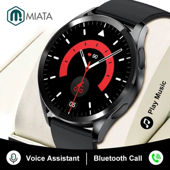 2023 Новых Bluetooth-вызова, Умные Часы, Мужской Пульсометр, Водонепроницаемые Спортивные часы, Голосовой ассистент, Фитнес-браслет Relojes