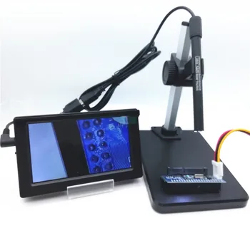 4,3-Дюймовый TFT-Монитор 1-600X USB Цифровой Микроскоп Ручной Эндоскоп CMOS Бороскоп Инспекционная Камера Otoscope