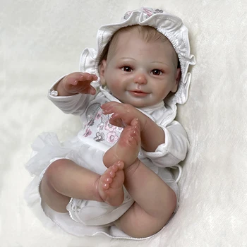 50 см Возрожденные младенцы Новорожденная кукла Детские игрушки подарок на день рождения реалистичные куклы