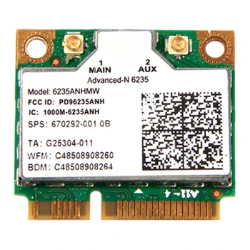 896F WIFI Centrino Advanced-N 6235 Двухдиапазонный 300 Мбит/с Беспроводной Bluetooth-совместимый 4.0 6235 Mini WiFi Карта 802.11abgn