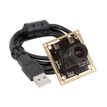 Arducam HD Широкоугольная плата USB-камеры, высокая частота кадров 30 кадров в секунду при 5-мегапиксельной HDR-видео Веб-камера 1/2.8 ”IMX335 UVC Модуль камеры с микрофоном