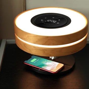 Bluetooth аудио Настольная лампа, роскошные высококачественные украшения, Перезаряжаемый мобильный телефон, настольная лампа, переносная настольная лампа для спальни