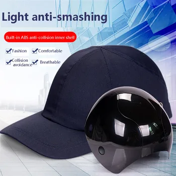 CK Tech. Дышащий шлем с защитой от столкновений, бейсбольная кепка с подкладкой из АБС-пластика, защитная кепка, велосипедные защитные шлемы