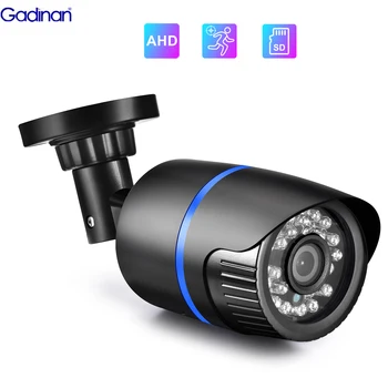 Gadinan AHD Камера Безопасности 5MP 1080P Высокой Четкости Инфракрасного Ночного Видения CCTV Видеонаблюдение Наружная Водонепроницаемая Домашняя Камера