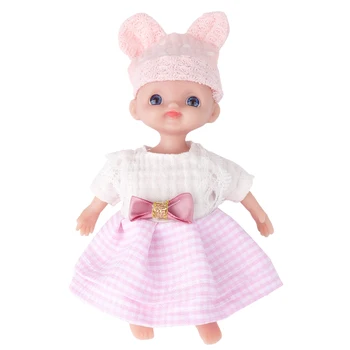 IVITA WG1567 5,5 дюймов 99 г Всего Тела Силиконовые Куклы Reborn Baby Мини Новорожденные Неокрашенные Незаконченные Реалистичные Куклы для Детских Игрушек