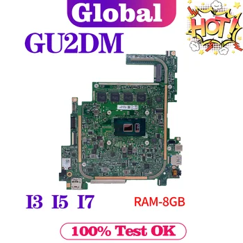 KEFU GU2DM_MB I3-7100U I5-7200U I7-7500U 8 ГБ/оперативная память Материнская плата для ноутбука ACER Aspire Switch 5 SW512-52 N17PS Материнская плата для ноутбука