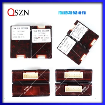 QSZN Canbus Box Декодер для NISSAN-RGB-01-HV1 Y50 05-10 M35 Y50 Android Автомагнитола
