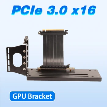Riser Высококачественный Длинный Держатель Видеокарты PCI-E PCI-E 16X GPU Кронштейн с Магнитной Накладкой для настольного компьютера DIY