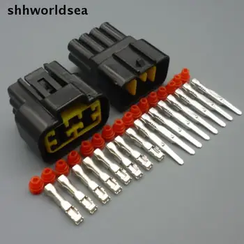 shhworldsea 100 комплектов 8-контактного/позиционного 8P проводного разъема автоматический разъем автомобильная водонепроницаемая розетка для мужчин и женщин электрический проводной разъем