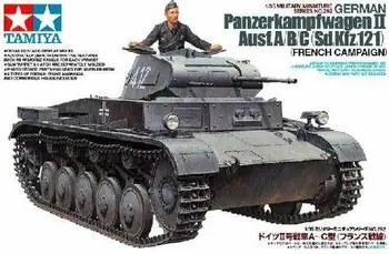 Tamiya 35292 1/35 Военная модель Комплект Второй мировой войны Немецкий легкий танк Panzer II Ausf.A/B/C