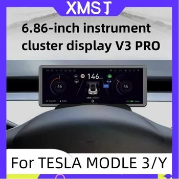 Tesla Модель 3 Y H6 Мини-Экран Комбинация приборов Спидометр Датчики Дисплей приборной панели 6,86 