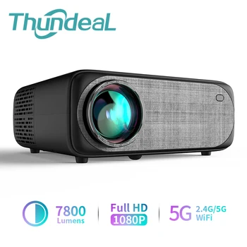 ThundeaL Full HD 1080P Проектор Светодиодный видео 3D Проектор с большим экраном TD97 Проектор для домашнего кинотеатра 4K Movie Cinema Phone Beamer