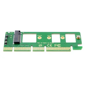 Xiwai PCI-E 3,0 16x x4 Адаптер NGFF M-key NVME AHCI SSD Адаптер для XP941 SM951 PM951 A110 m6e 960 EVO SSD
