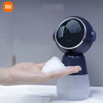 Автоматический дозатор жидкого пенящегося мыла Xiaomi 320 мл, Прозрачное Средство для мытья телефона Type-C, Перезаряжаемый Умный Дозатор мыла с датчиком