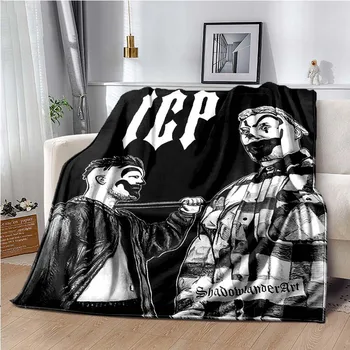 Безумная клоунская группа ICP Juggalo Faygo в стиле хип-хоп с принтом blanke, также может использоваться в качестве простыни, банного полотенца, одеяла для коленей или ворса
