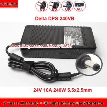 Блок питания Delta DPS-240VB 24 В 10A 240 Вт, адаптер переменного тока с разъемом размером 5,5x2,5 мм, зарядное устройство