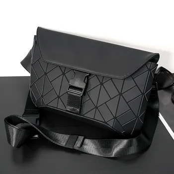 Высококачественная Модная Мужская сумка через плечо с Геометрическим Рисунком, Мужская сумка-Мессенджер, Поясная сумка, сумки через плечо для Мужчин, Ранец