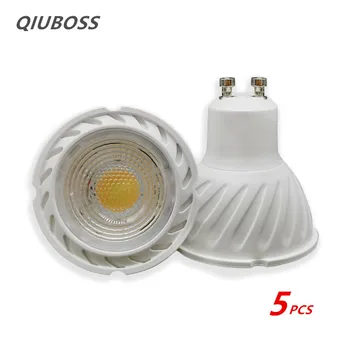 Высококачественная светодиодная лампа MR16 GU10 с регулируемой яркостью 6 Вт 220 В, светодиодная лампа-прожектор, заменяющая галогенную лампу SMD 2835 для дома