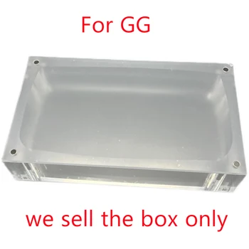 Высокопрозрачная акриловая коробка для хранения консоли с магнитной крышкой для GameGear GG Display Shell Box Игровые аксессуары