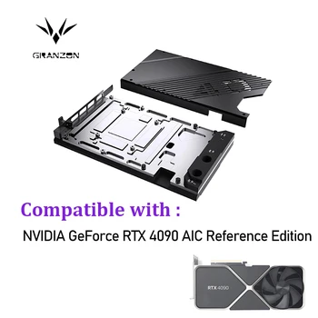 Графический блок Granzon GBN-RTX4090H Используется для NVIDIA RTX 4090 Reference Edition/Водяного охлаждения RTX4090 AIC/Медного радиатора видеокарты