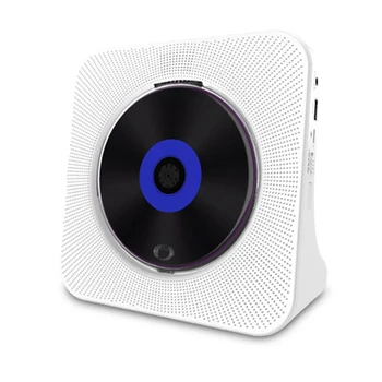 Домашний Bluetooth-плеер, совместимый с fm-радио, настенный Ретро Портативный проигрыватель музыкальных дисков и альбомов
