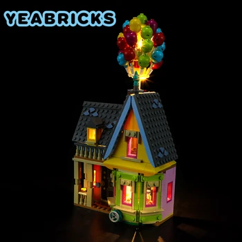 Комплект светодиодных ламп YEBRICKS для 43217 Up House, набор строительных блоков (не включает модель), Кирпичные игрушки для детей