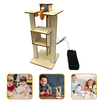 Материалы для изготовления лифтов Игрушки для раннего обучения Детей Деревянные Детские поделки