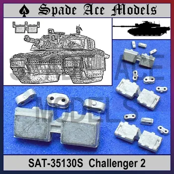 Модели Spade Ace SAT-35130S в масштабе 1/35, Металлическая дорожка Challenger 2
