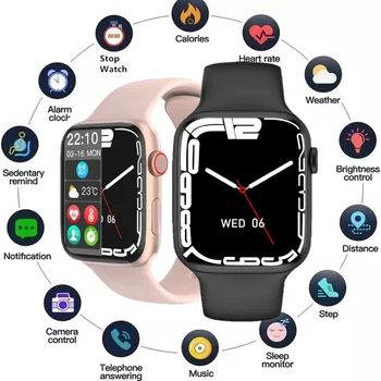 Новые Умные часы i8 Pro Max Для Мужчин с Bluetooth-Звонком Для Мужчин, Спортивный Фитнес-браслет, Изготовленный На Заказ Циферблат Для Женщин, Серия Умных часов