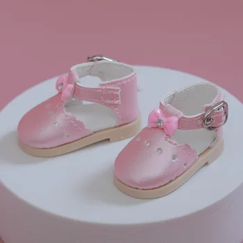 Обувь для куклы BJD подходит для 1-6 размера, модная многоцветная обувь для отдыха, кожаная обувь принцессы 1/6, аксессуары для куклы YOSD (двухцветная)