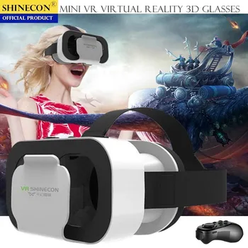 Оригинальные Очки виртуальной реальности G05A IMAX с Гигантским экраном VR, 3D Коробка виртуальной реальности, Шлем Google Cardboard для 4,5-6,5 