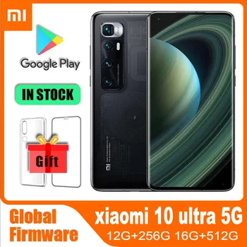 Оригинальный redmi Xiaomi mi 10 Ultra Smartphone 5G 120x zoom 120W вспышка для зарядки мобильного телефона 48MP Глобальная Прошивка Dimensity9200