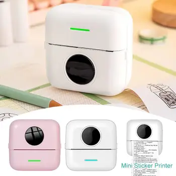 Портативный термопринтер Phomemo Mini, карманный принтер с самоклеящейся этикеткой, Бесконтактные Принтеры беспроводных Bluetooth-наклеек