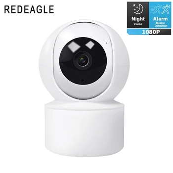 Приложение REDEAGLE Carecam Pro 1080P, Камера безопасности с автоматическим отслеживанием, Беспроводная IP-камера PTZ с Wi-Fi, AI, Домашний монитор для домашних животных