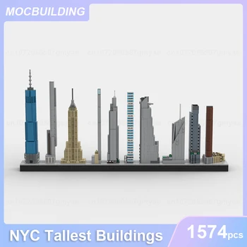 Самые высокие здания в Нью-Йорке, блоки MOC, Архитектурная модель 