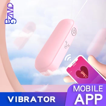 Силиконовый Вибратор для Клитора Приложение Bluetooth Беспроводной Пульт Дистанционного Управления Стимулятор Точки G Для Взрослых Вагинальный Мастурбатор Сексуальные Игрушки для Женщин