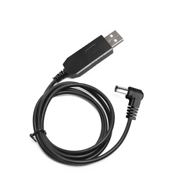 Универсальное USB-зарядное устройство-шнур для UV-5R BF-UVB3 S9 R50 UV82 UVS9, портативная рация, Прямая доставка