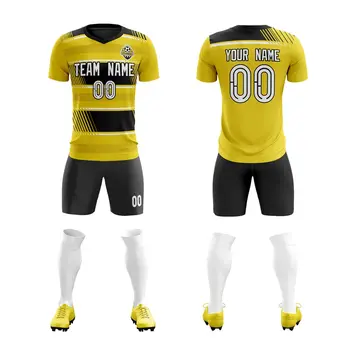 Футбольная рубашка с Сублимационной печатью на заказ, Футбольные майки с Логотипом команды, Именем и номером, Футбольная одежда для мужчин