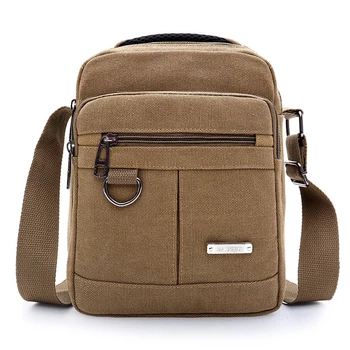 Холщовая сумка на плечо, мужская новая холщовая сумка-мессенджер в корейском стиле, портативная сумка на одно плечо для отдыха на открытом воздухе