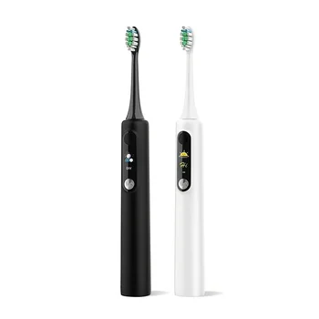 Хорошая Качественная светодиодная Электрическая Зубная щетка Автоматическая Зубная щетка Smart USB Перезаряжаемая Для Взрослых Водонепроницаемая зубная щетка Ультразвуковая