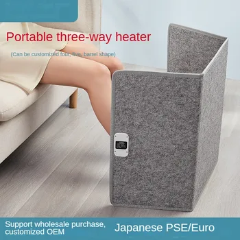 Япония, Европа, теплый коврик для ног, теплый коврик для ног по трем окружностям, Электрическое одеяло, офисная грелка, грелка для ног, обогреватель